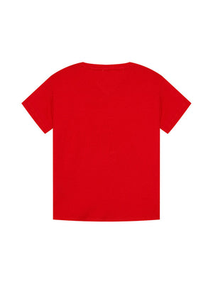 Essential Tee S/S Deep Crimson / 10