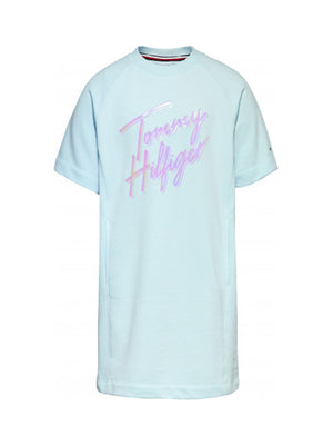 Script Print Sweat D Frost Blue / 10