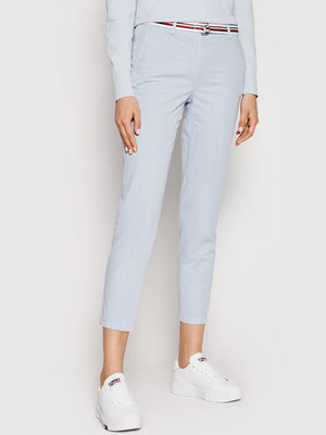 Co Tencel Chino Slim Breezy Blue / R40