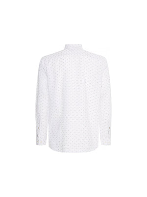 Cotton Linen Fil Cou White / Multi / L