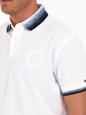 Dip Dye Regular Polo White / L
