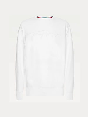 Signature Crewneck White / L