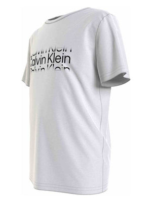Inst. Cut Off Logo Bright White / 10
