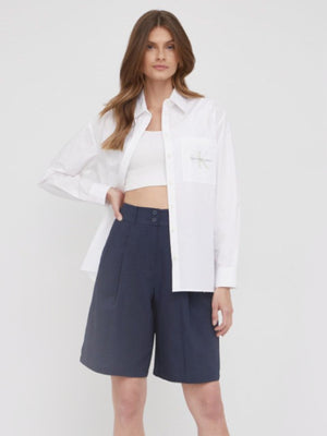 Easy Monogram Shirt Bright White / L