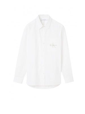 Easy Monogram Shirt Bright White / L