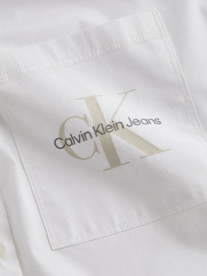 Easy Monogram Shirt Bright White / L