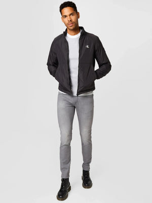 Padded Harrington Jacket Ck Black / L