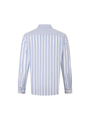 Ithaca Blocking Rf Shirt Cloudy Blue / White / L