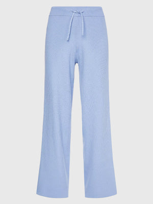 Soft Rib Wide Leg Pant Moon Blue / RL