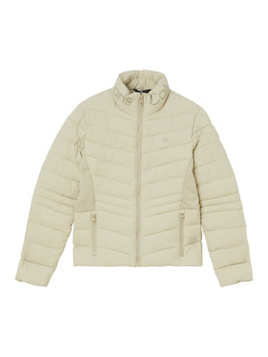 Logo Collar Lw Padded Jacket Wheat Fields / L