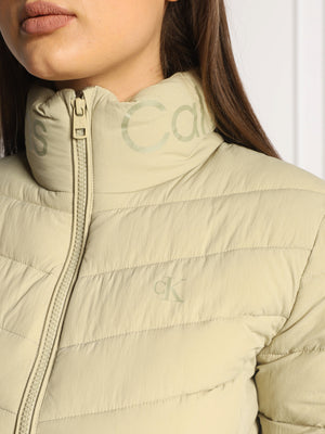 Logo Collar Lw Padded Jacket Wheat Fields / L