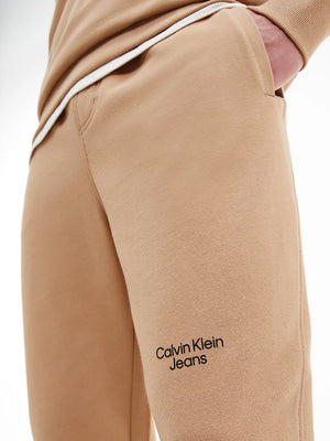 Stacked Logo Hwk Pan Timeless Camel / L