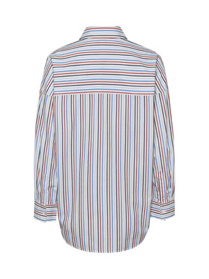 Tjw Grandpa Stripe Shirt White/Multi / L