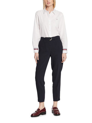 Pop Monica N L Relaxed Shirt Ls Th Optic White / 42