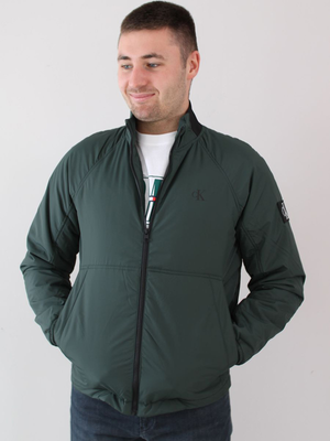 Padded Harrington Jacket Dark Seaweed / L