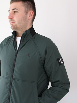 Padded Harrington Jacket Dark Seaweed / L