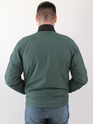 Padded Harrington Jacket Dark Seaweed / L