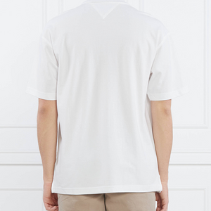Monogram Placket Archive Polo White / L