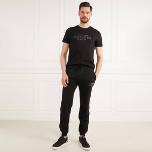 Hilfiger Curve Logo Tee Black / L
