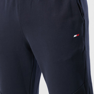 Colorblocked Mix Media Sweatpant Desert Sky / L