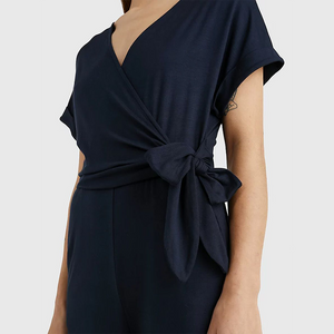 Vis/Ea V-Nk Knot Jumpsuit Ss Desert Sky / L