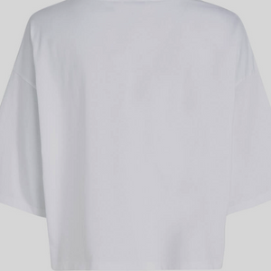 Rlx Tommy Bot O-Nk 1/2Slv Tee Ecru / L