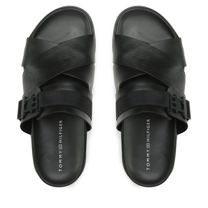 Th Cleated Leather Sandal Black / 42