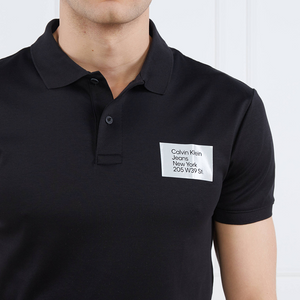 Colored Address Box Polo Ck Black / L