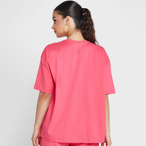 Institutional Boyfriend Tee Pink Flash / L