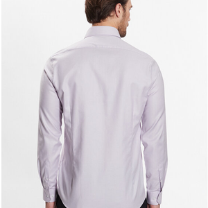 Structure Easy Care Fitted Shirt Misty Lilac / 42