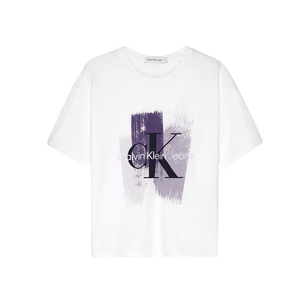 Rush Stroke Monogram T-Shirt BRIGHT WHITE / 10
