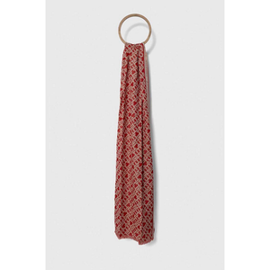TH CONTEMPORARY MONO CB SCARF Fierce Red / OS