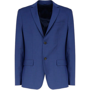 Modern Wool Blend Regular Blazer Slate Blue / 50