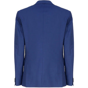 Modern Wool Blend Regular Blazer Slate Blue / 50
