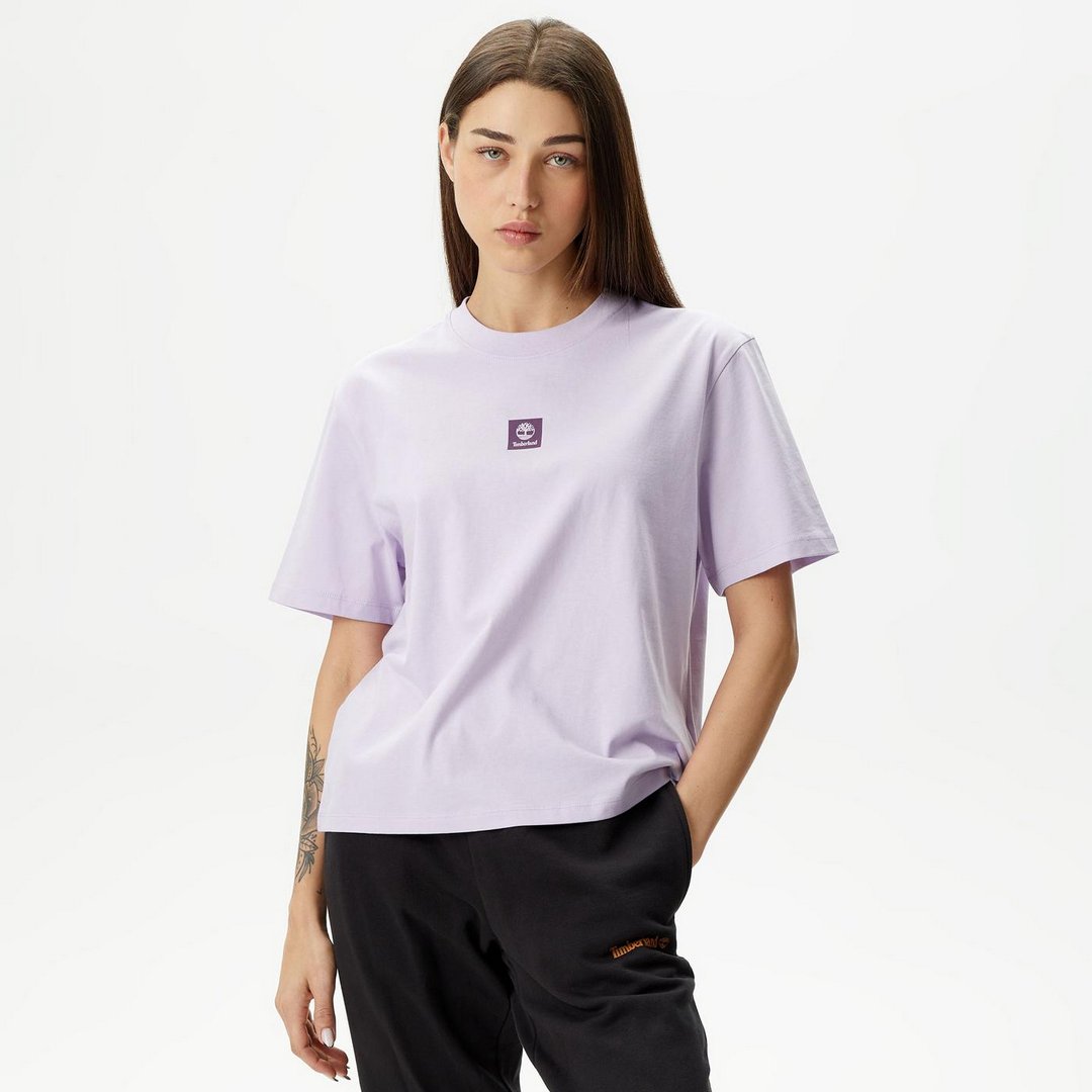 SHORT-SLEEVE TEE PASTEL LILAC / L