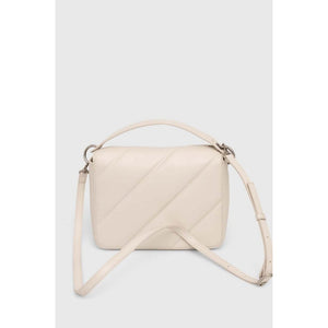 Quilted Boxy Flap Crossbody24 Eggshell / OS