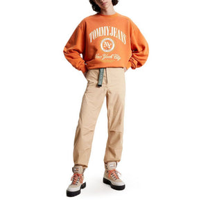 Tjm Boxy Luxe Varsit/ Sfq/ Xl Bonfire Orange / L