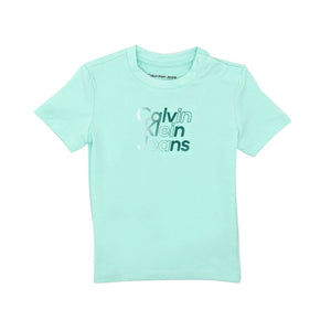 Gradient Logo Ss T-S Blue Tint / 74