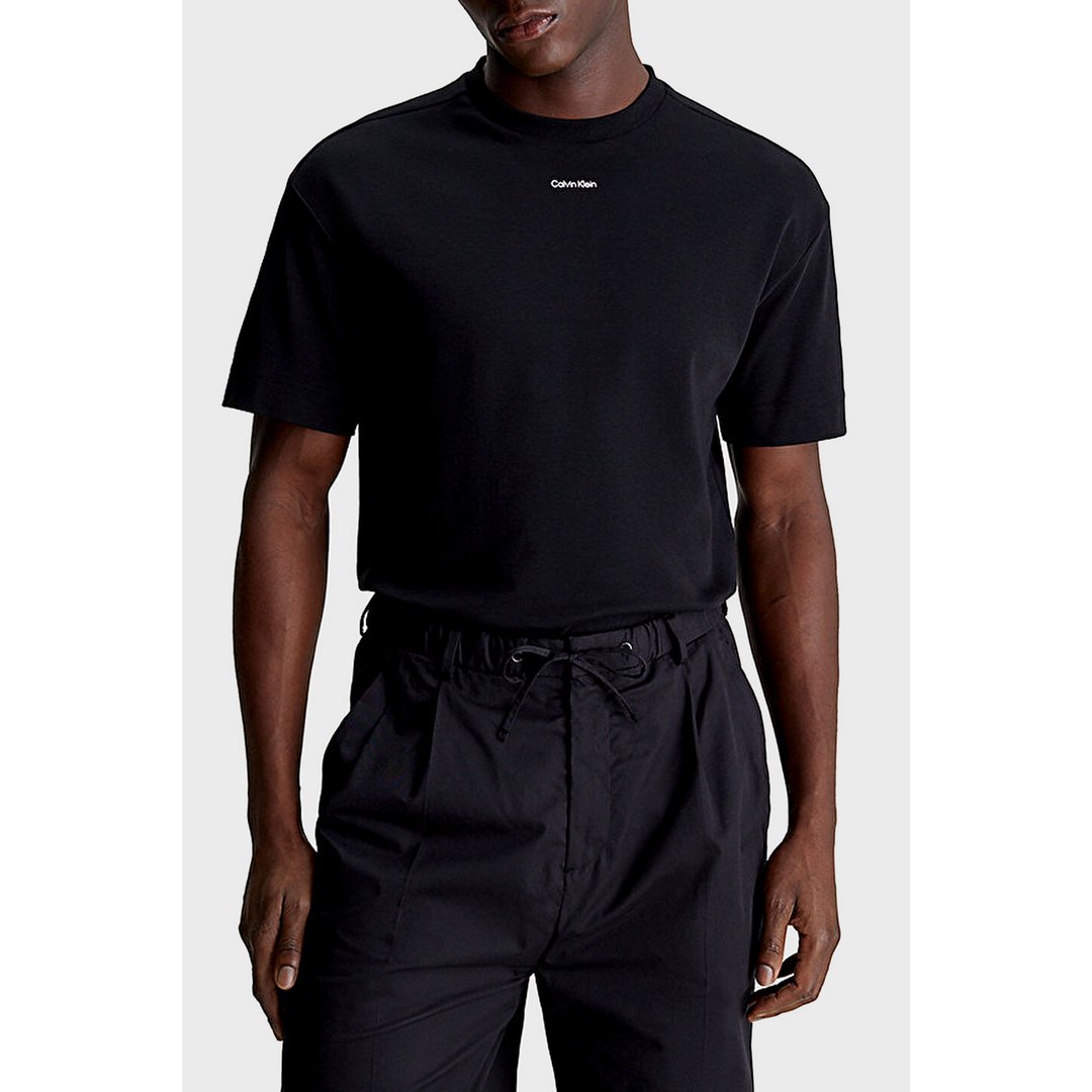 Nano Logo Interlock Ck Black / L