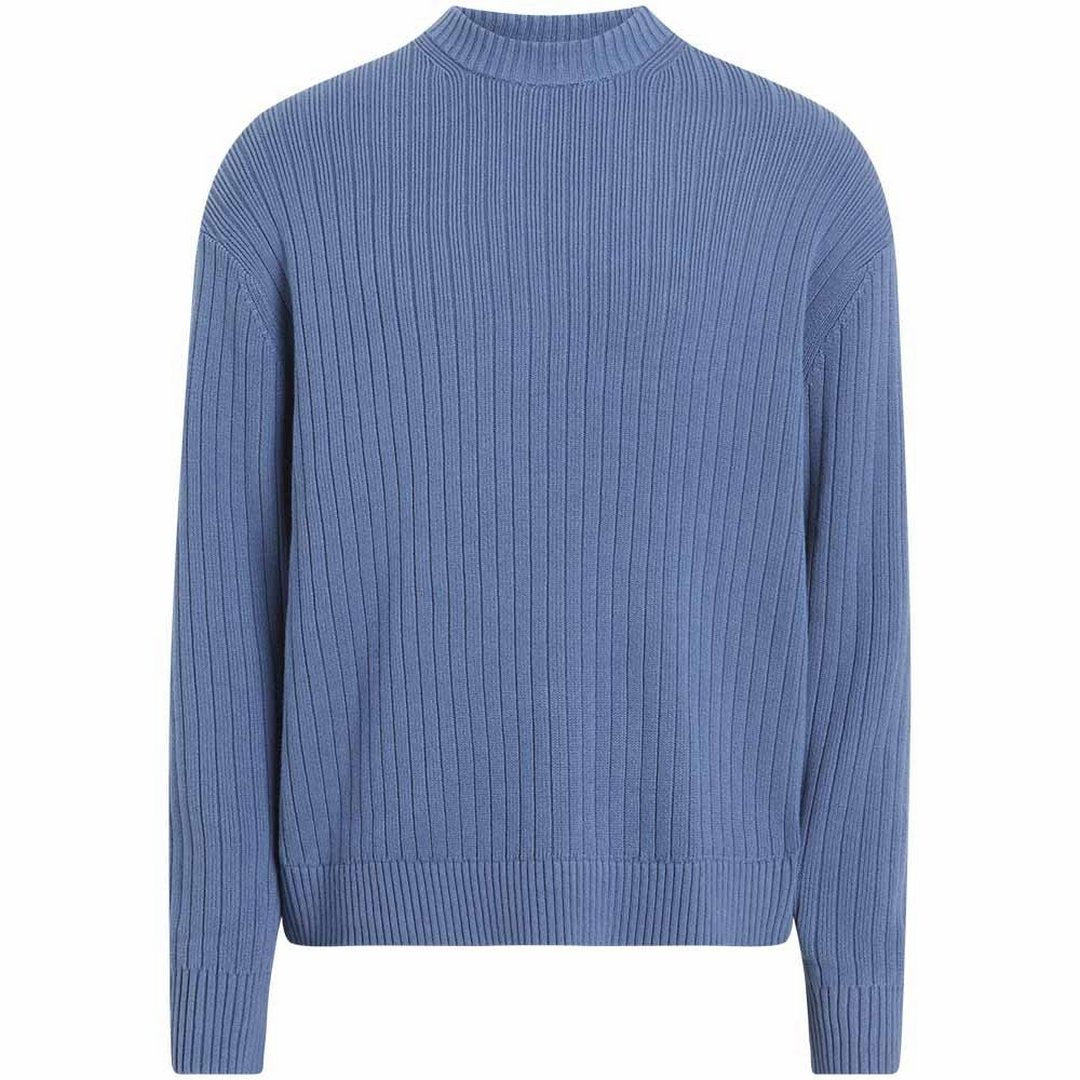 Linear Sweater Blue Coast / L