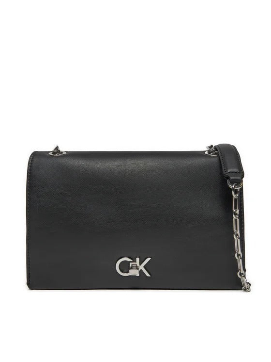 Ck Medium Conv Chain Bag Pvh Black / OS