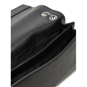 Ck Medium Conv Chain Bag Pvh Black / OS
