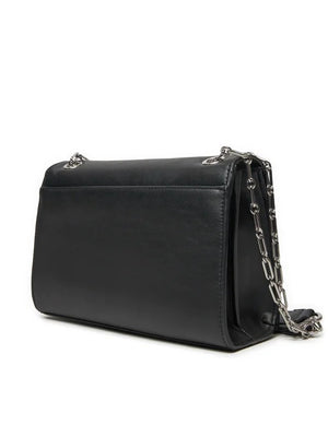 Ck Medium Conv Chain Bag Pvh Black / OS