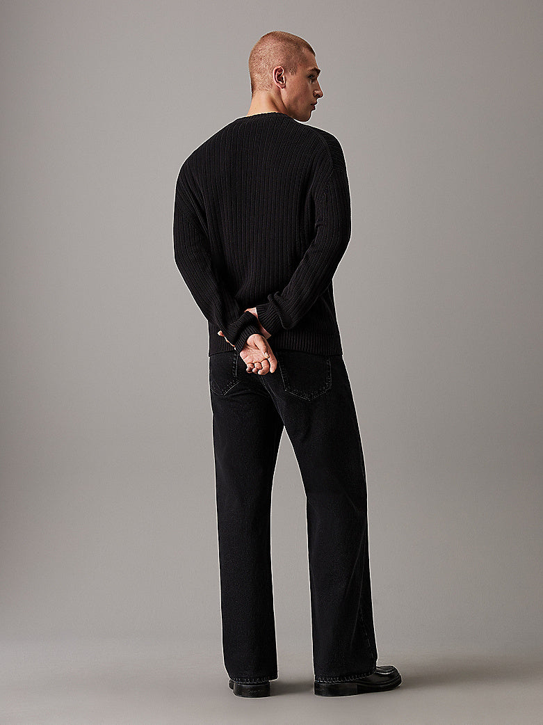 Linear Sweater Ck Black / L