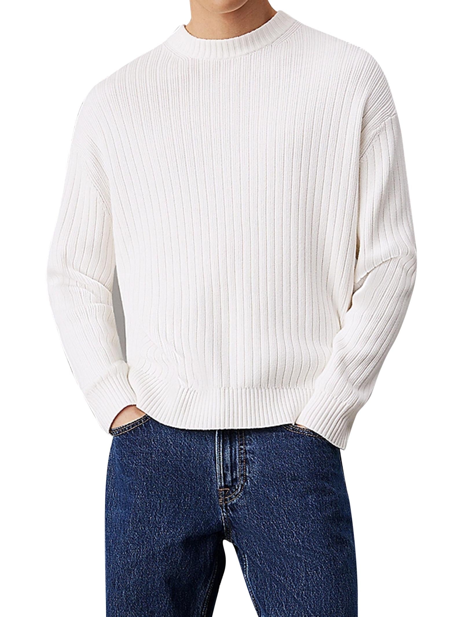 Linear Sweater Ivory / L