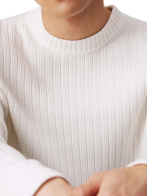 Linear Sweater Ivory / L
