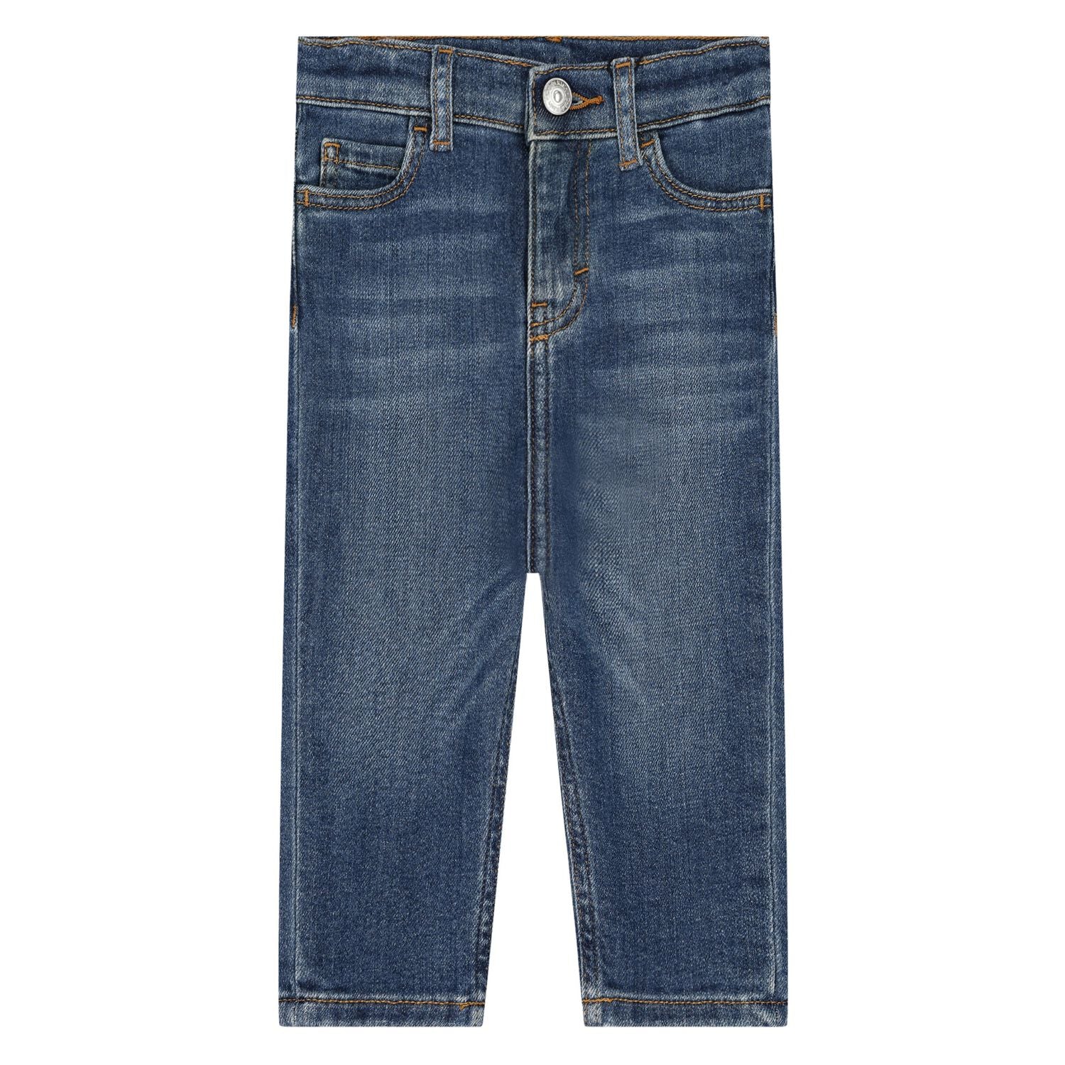 Ck Denim Pants Mid Blue Soft Visual / 4