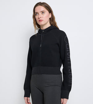 Pw - Half Zip Hoodie BLACK / L