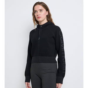 Pw - Half Zip Hoodie BLACK / L