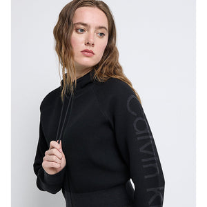 Pw - Half Zip Hoodie BLACK / L